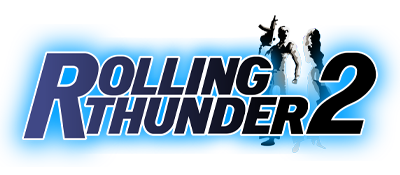Rolling Thunder 2 logo for Sega Genesis